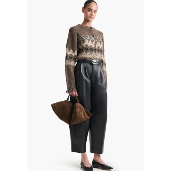 Altuzzara Cammie Sweater Oak Moss Fairisle M - Picture 2 of 9